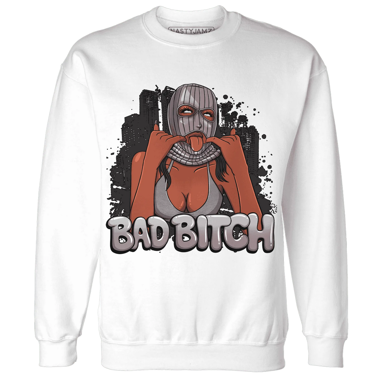 Black-Violet-Ore-3s-NastyJamz-Sweatshirt-Match-Gangster-Bad-Bitch