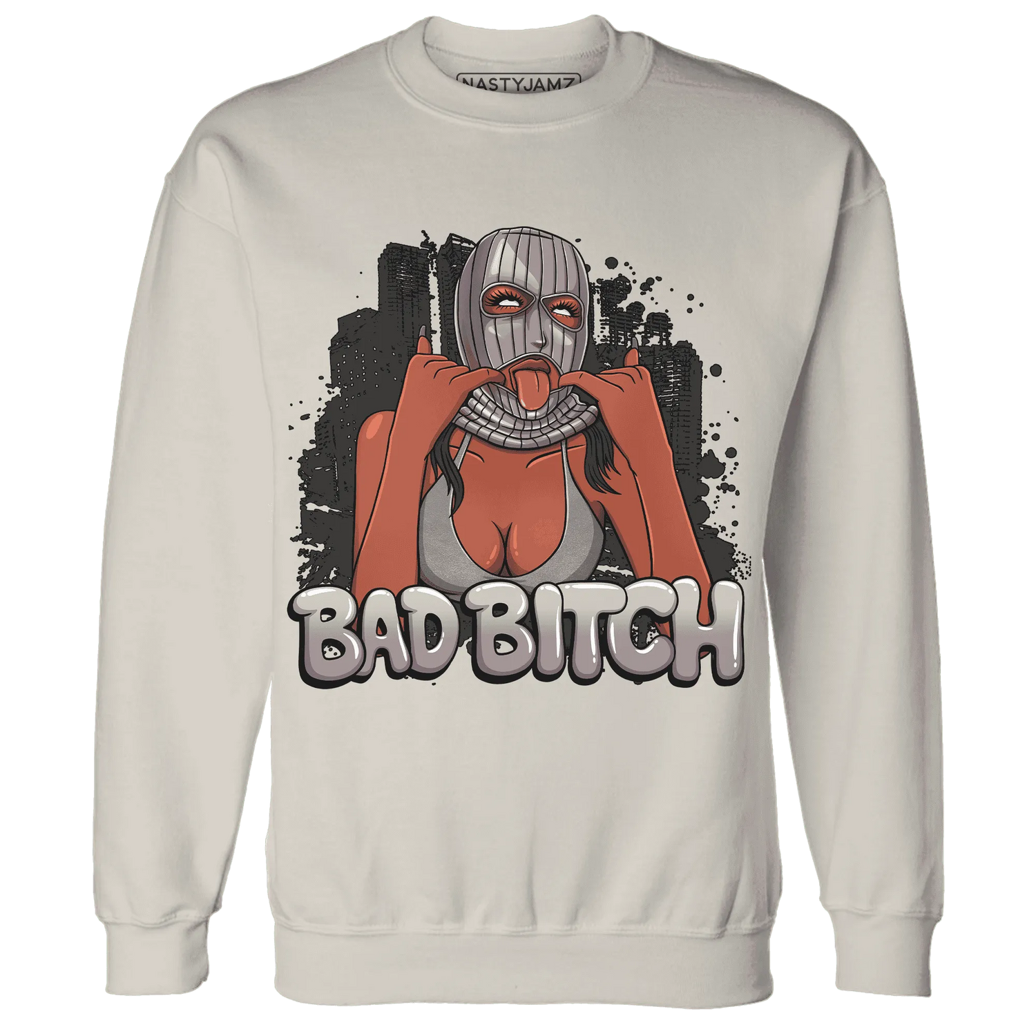 Black-Violet-Ore-3s-NastyJamz-Sweatshirt-Match-Gangster-Bad-Bitch