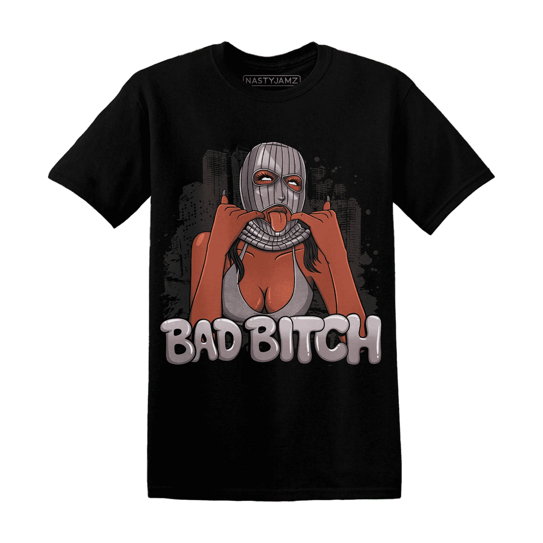 Black-Violet-Ore-3s-NastyJamz-T-Shirt-Match-Gangster-Bad-Bitch