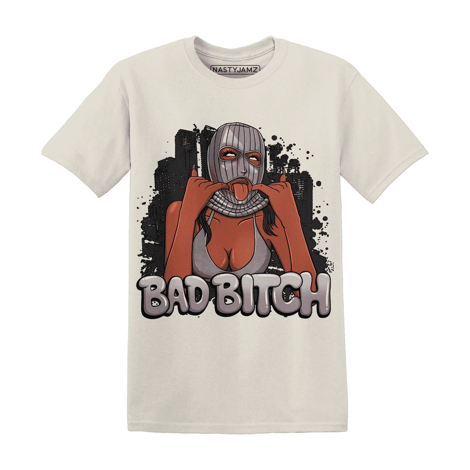 Black-Violet-Ore-3s-NastyJamz-T-Shirt-Match-Gangster-Bad-Bitch