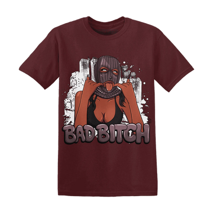 Burgundy-Crush-3s-NastyJamz-T-Shirt-Match-Gangster-Bad-Bitch