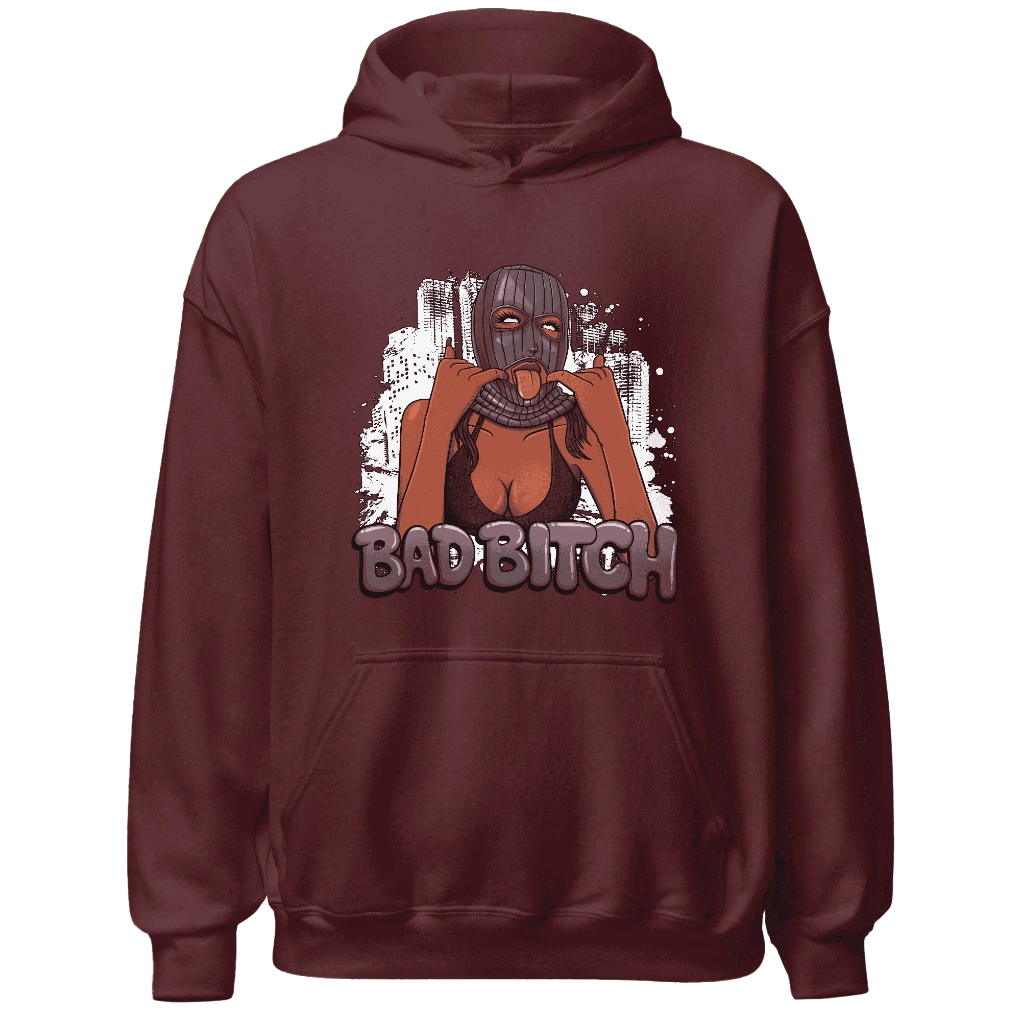 Burgundy-Crush-3s-NastyJamz-Hoodie-Match-Gangster-Bad-Bitch