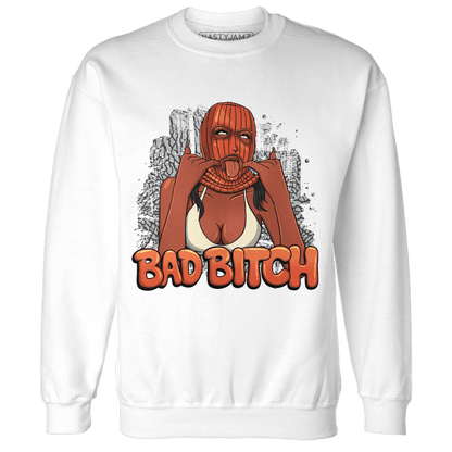 Georgia Peach 3s Sweatshirt Match Gangster Bad Bitch - NastyJamz