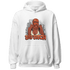 Georgia Peach 3s Hoodie Match Gangster Bad Bitch - NastyJamz