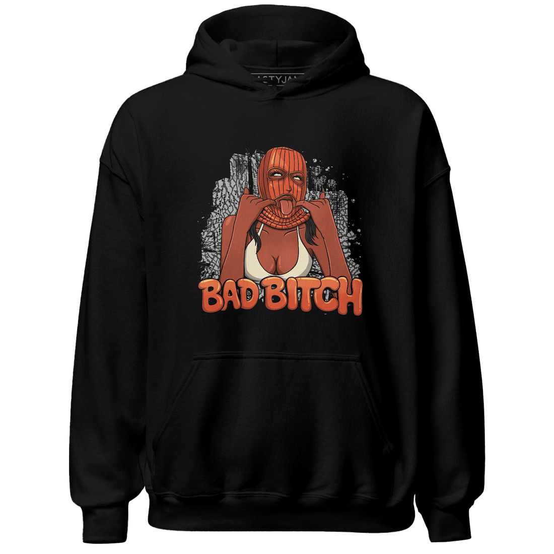 Georgia Peach 3s Hoodie Match Gangster Bad Bitch - NastyJamz