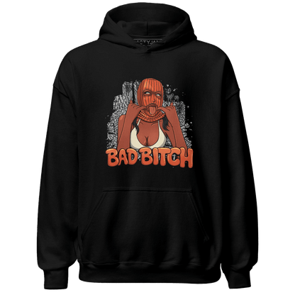 Georgia Peach 3s Hoodie Match Gangster Bad Bitch - NastyJamz