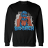 Industrial Blue 4s Sweatshirt Match Gangster Bad Bitch - NastyJamz