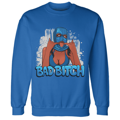 Industrial Blue 4s Sweatshirt Match Gangster Bad Bitch - NastyJamz