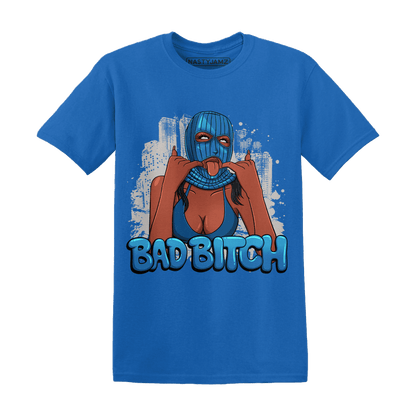 Industrial Blue 4s T Shirt Match Gangster Bad Bitch - NastyJamz