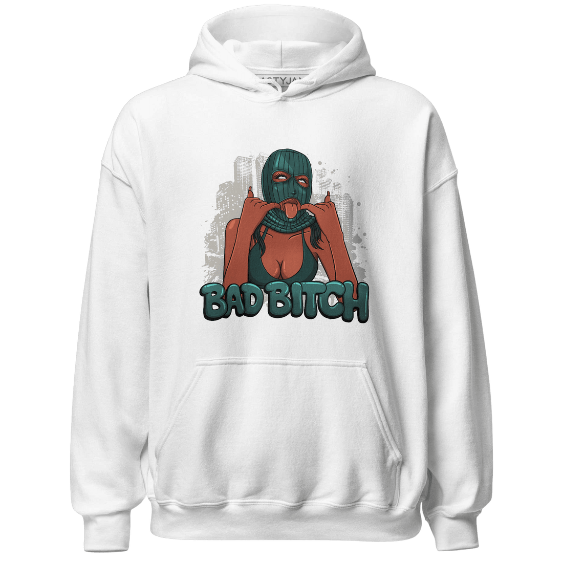 Oxidized Green 4s Hoodie Match Gangster Bad Bitch - NastyJamz