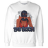 White-Navy-6s-Sweatshirt-Match-Gangster-Bad-Bitch