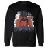 White-Navy-6s-Sweatshirt-Match-Gangster-Bad-Bitch