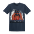 White-Navy-6s-T-Shirt-Match-Gangster-Bad-Bitch