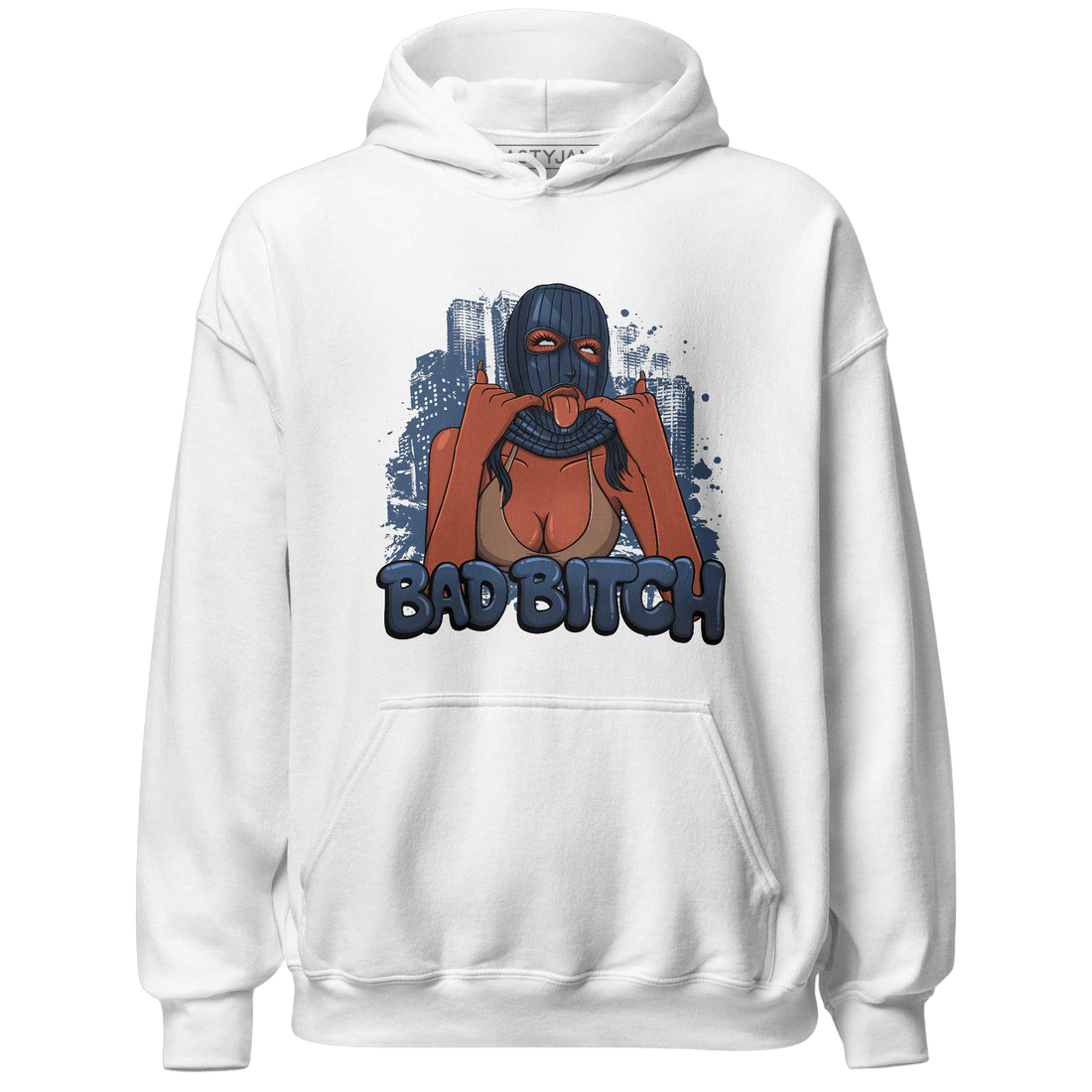 AM 1 86 Jackie RBS Hoodie Match Gangster Bad Bitch - NastyJamz