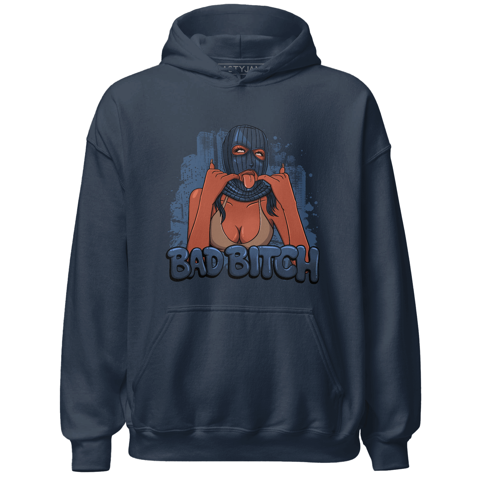 AM 1 86 Jackie RBS Hoodie Match Gangster Bad Bitch - NastyJamz