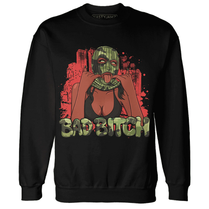 AM-90-Dark-Sage-Solar-Red-Sweatshirt-Match-Gangster-Bad-Bitch
