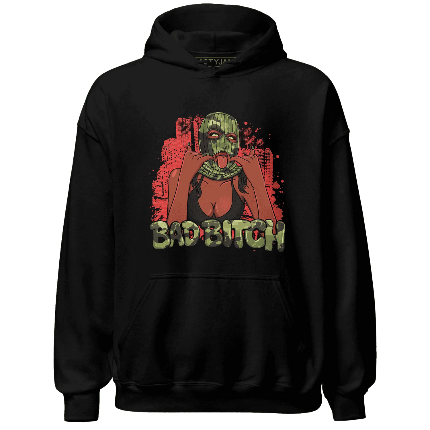 AM-90-Dark-Sage-Solar-Red-Hoodie-Match-Gangster-Bad-Bitch