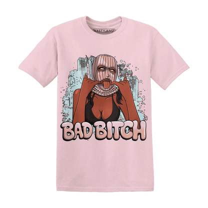 Dunk-Low-Glacier-Blue-Arctic-Orange-T-Shirt-Match-Gangster-Bad-Bitch