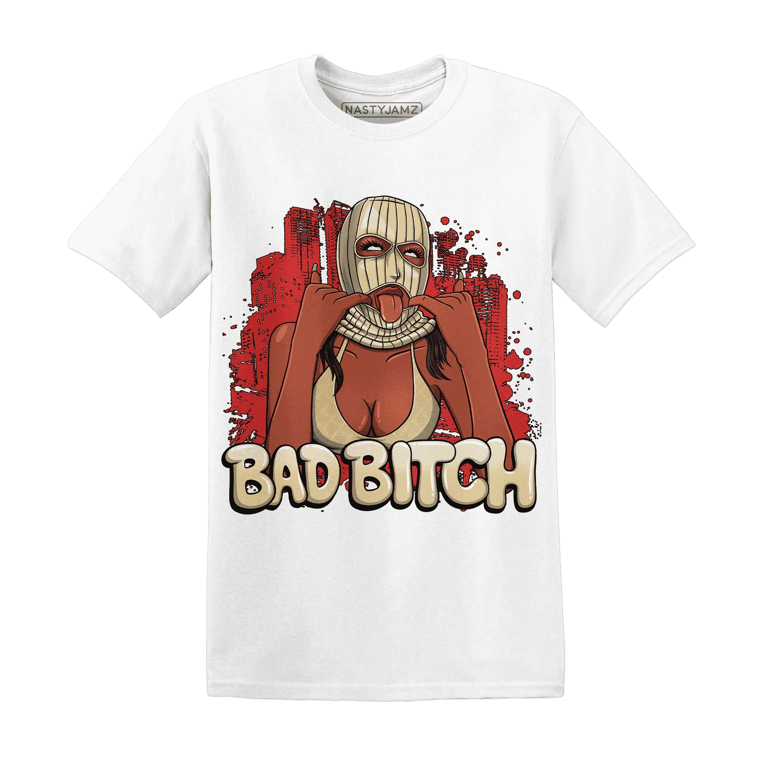 Dunk-Strawberry-Waffle-T-Shirt-Match-Gangster-Bad-Bitch