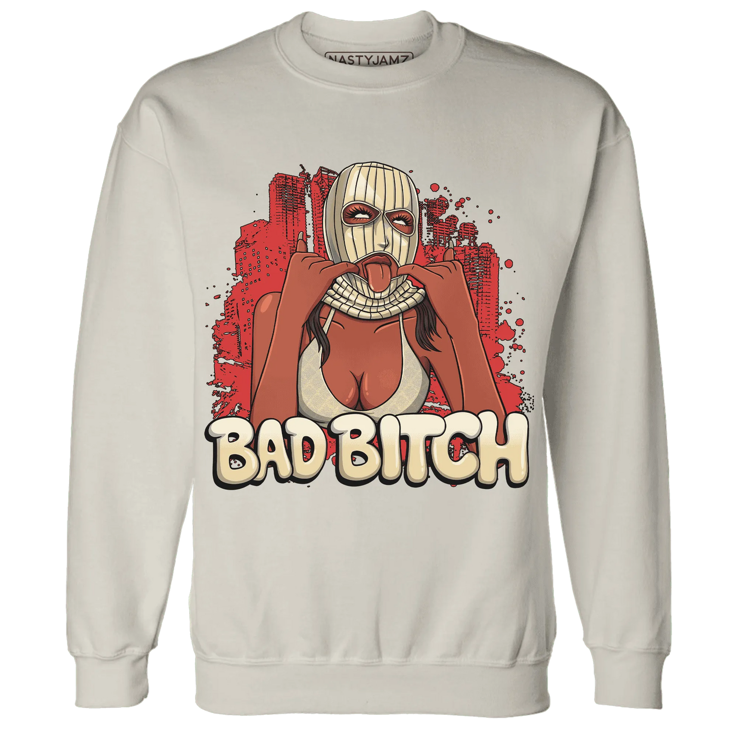 Dunk-Strawberry-Waffle-Sweatshirt-Match-Gangster-Bad-Bitch