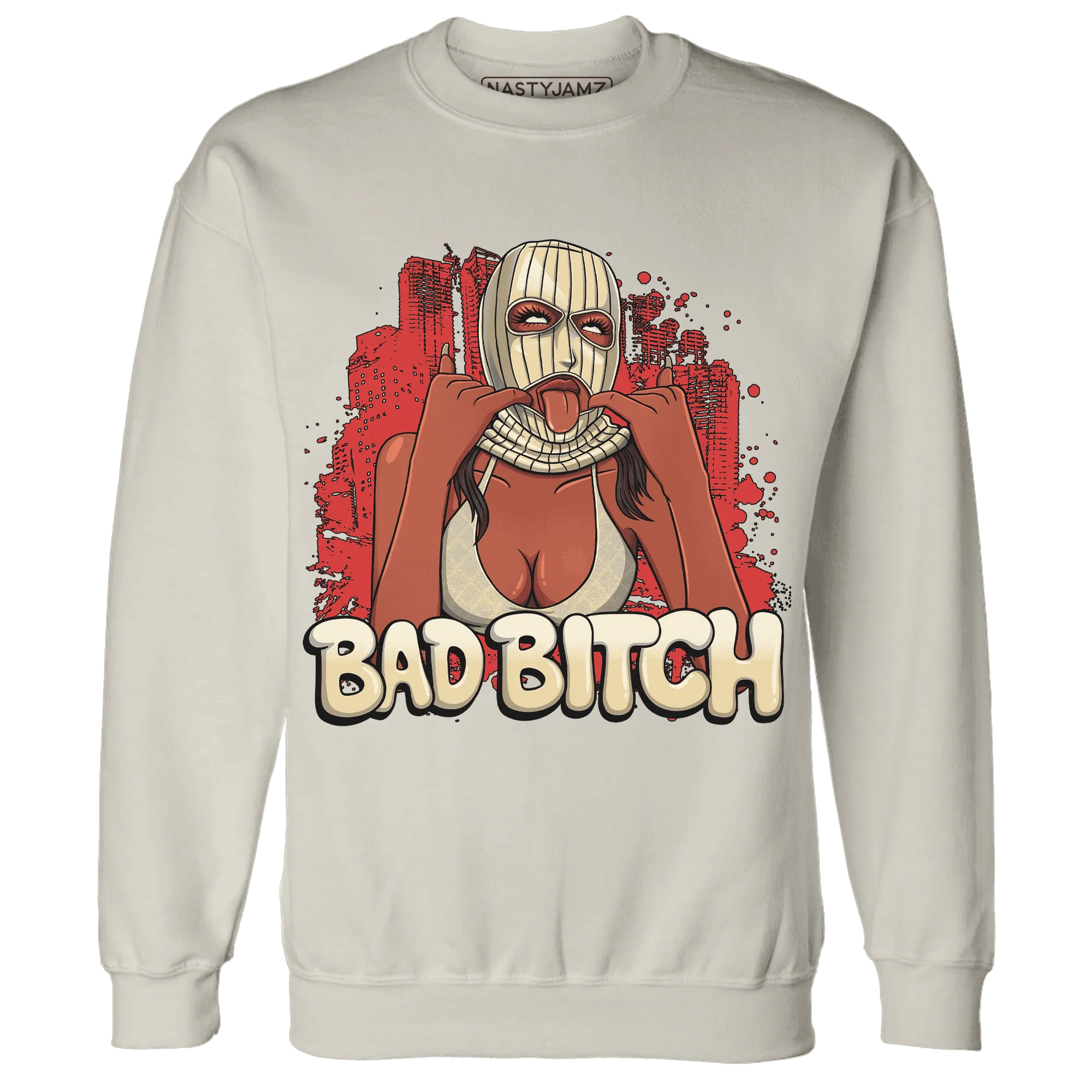 Dunk-Strawberry-Waffle-Sweatshirt-Match-Gangster-Bad-Bitch