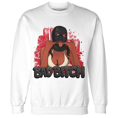 Jumman Jack University Red Sweatshirt Match Gangster Bad Bitch - NastyJamz