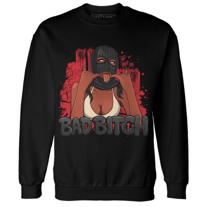 Jumman Jack University Red Sweatshirt Match Gangster Bad Bitch - NastyJamz