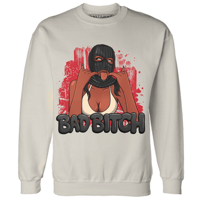 Jumman Jack University Red Sweatshirt Match Gangster Bad Bitch - NastyJamz
