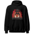 Jumman Jack University Red Hoodie Match Gangster Bad Bitch - NastyJamz