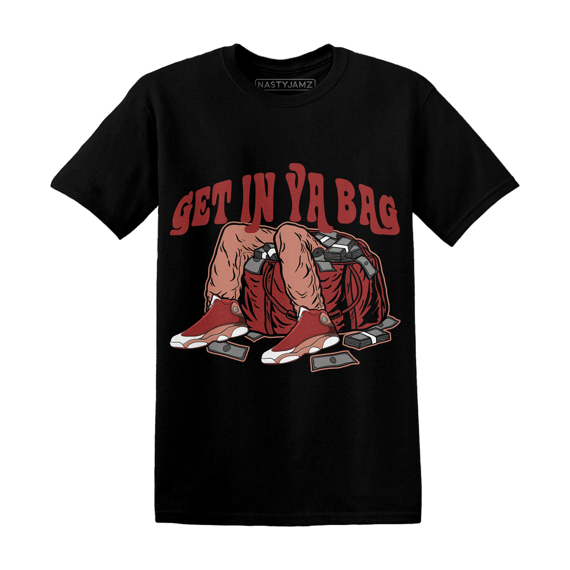 Dune Red 13s T Shirt Match Get In Ya Bag - NastyJamz