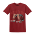Dune Red 13s T Shirt Match Get In Ya Bag - NastyJamz