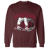 High White Team Red 1s Sweatshirt Match Get In Ya Bag - NastyJamz