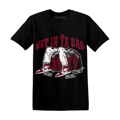 High White Team Red 1s T Shirt Match Get In Ya Bag - NastyJamz