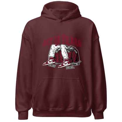 High White Team Red 1s Hoodie Match Get In Ya Bag - NastyJamz