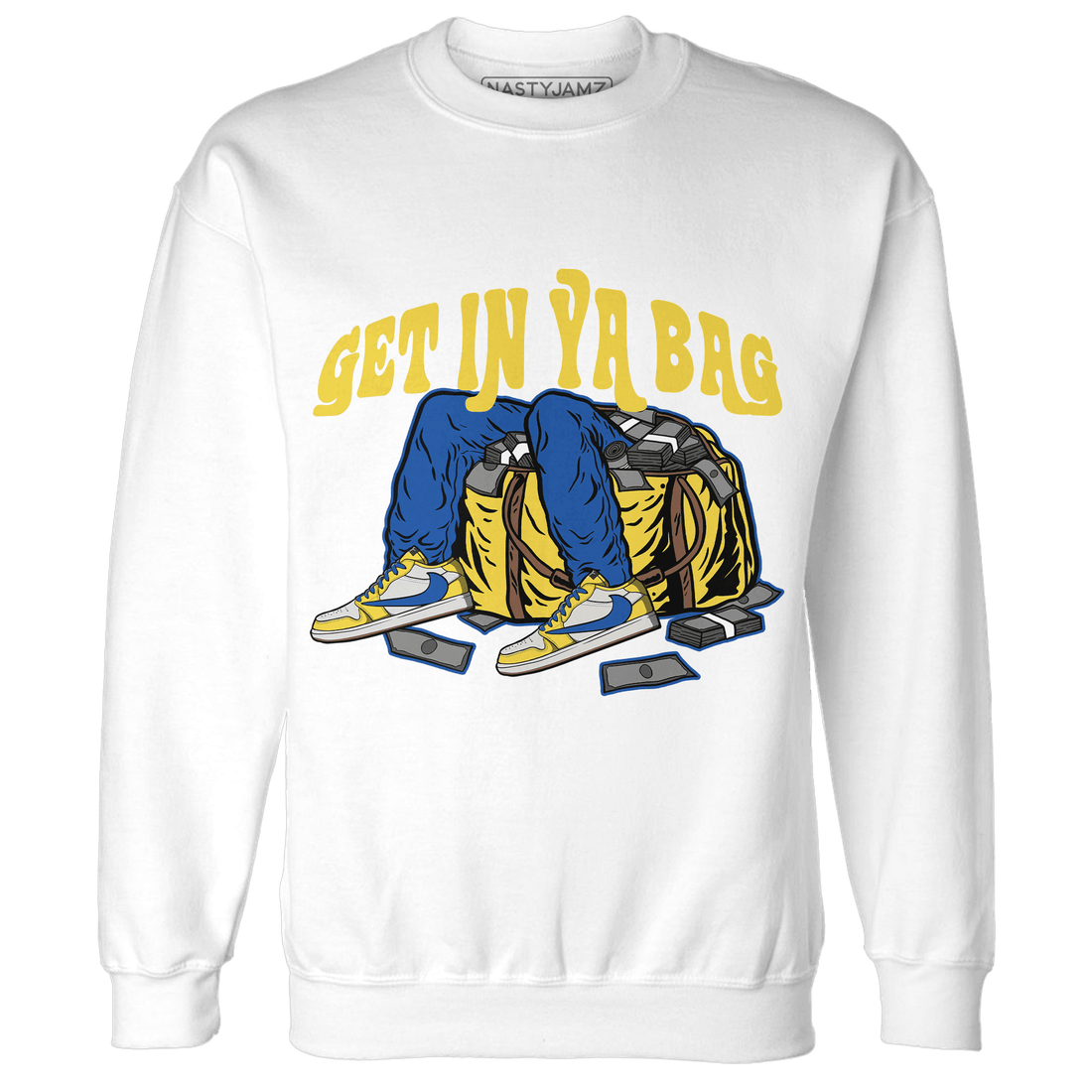 Low OG Canary TVSC 1s Sweatshirt Match Get In Ya Bag - NastyJamz
