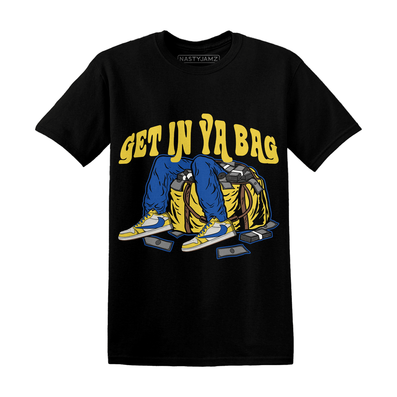 Low OG Canary TVSC 1s T Shirt Match Get In Ya Bag - NastyJamz