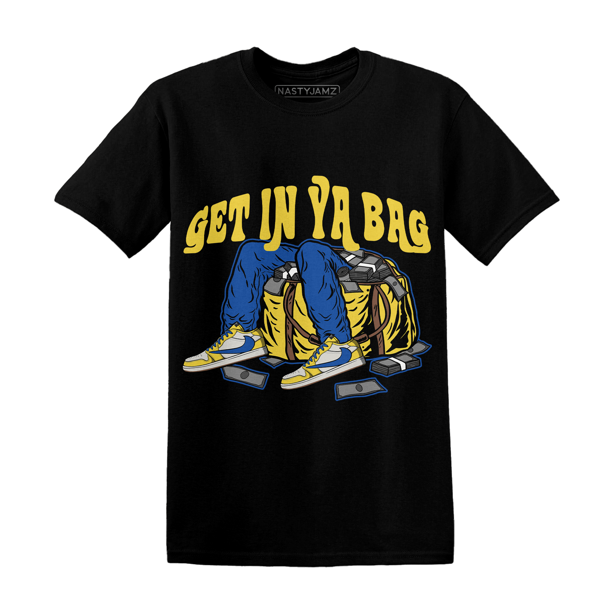 Low OG Canary TVSC 1s T Shirt Match Get In Ya Bag - NastyJamz