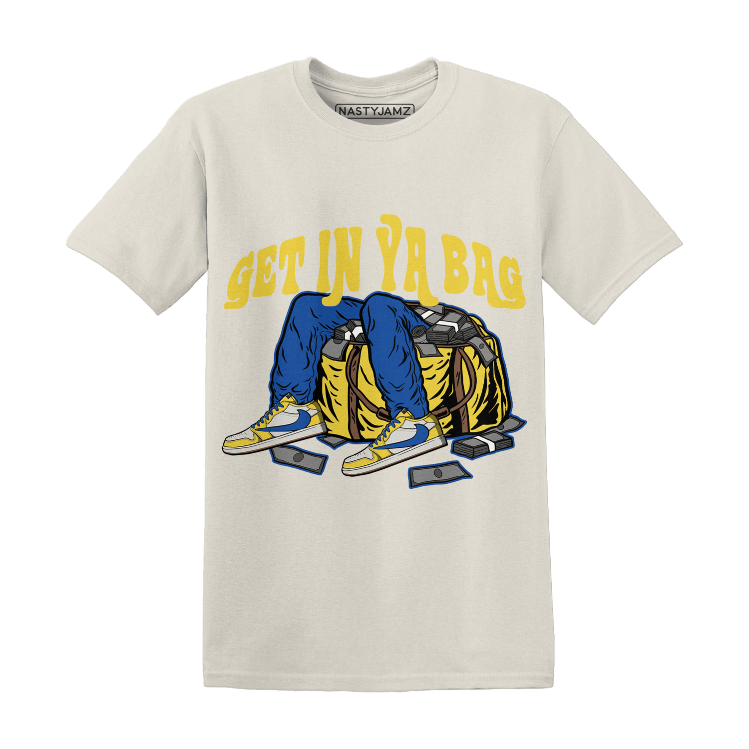 Low OG Canary TVSC 1s T Shirt Match Get In Ya Bag - NastyJamz