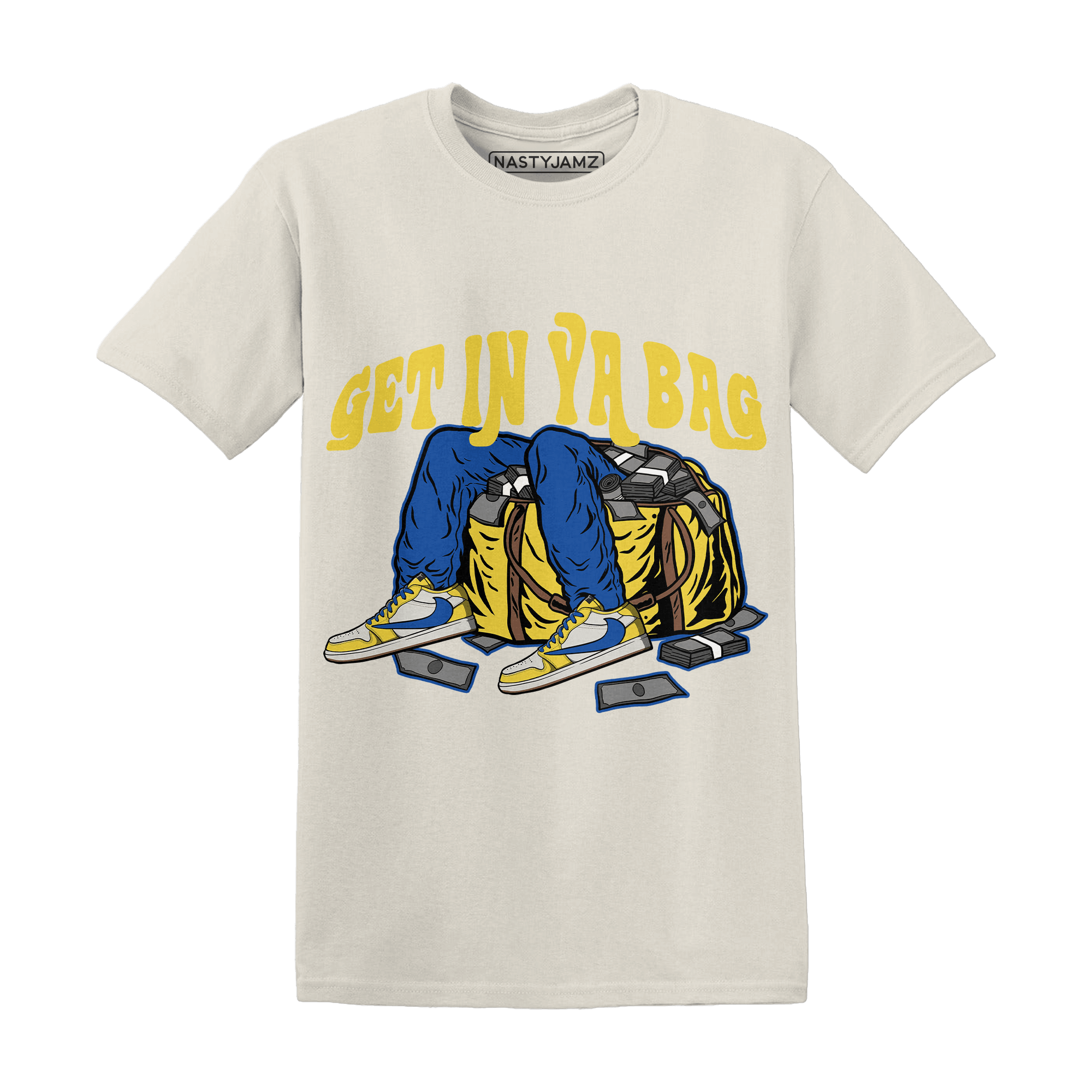 Low OG Canary TVSC 1s T Shirt Match Get In Ya Bag - NastyJamz
