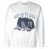Mid Diffused Blue Grey 1s Sweatshirt Match Get In Ya Bag - NastyJamz