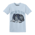 Mid Diffused Blue Grey 1s T Shirt Match Get In Ya Bag - NastyJamz