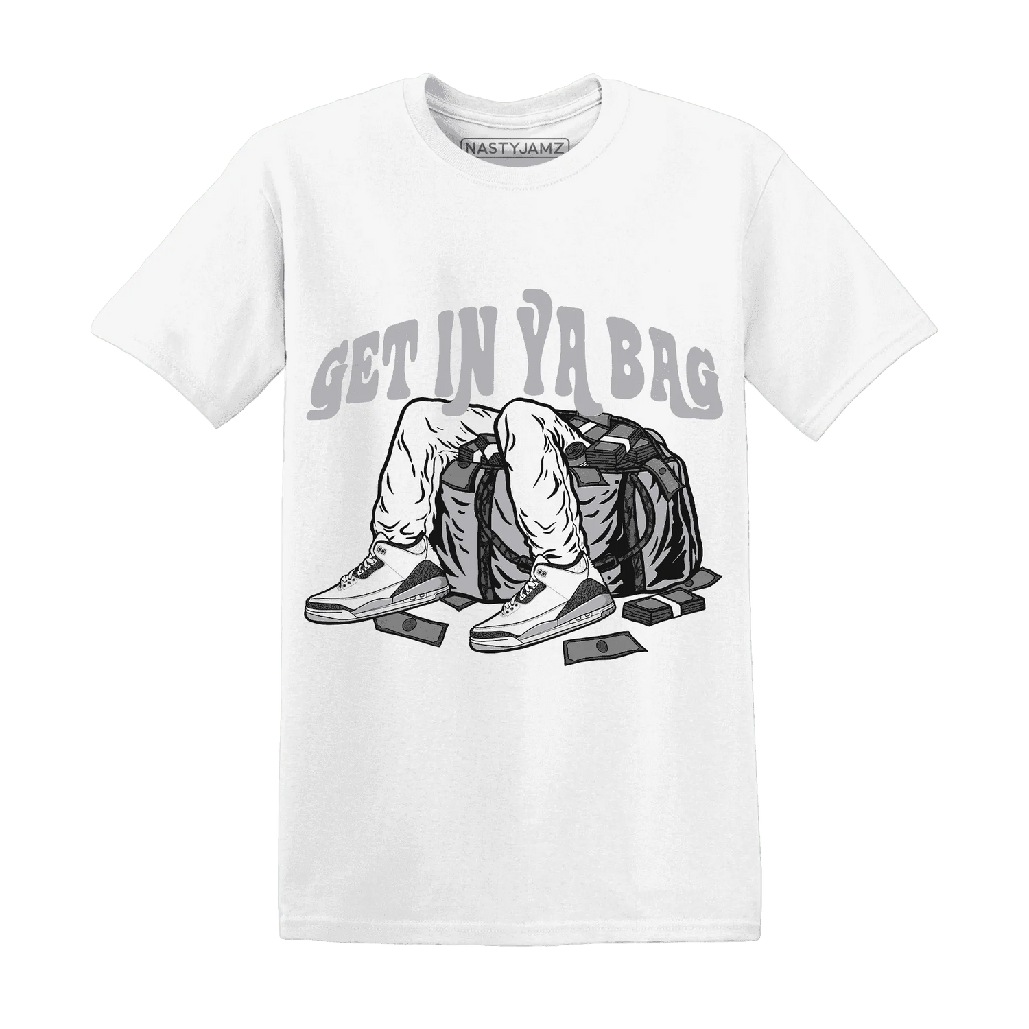 Cement-Grey-3s-T-Shirt-Match-Get-In-Ya-Bag