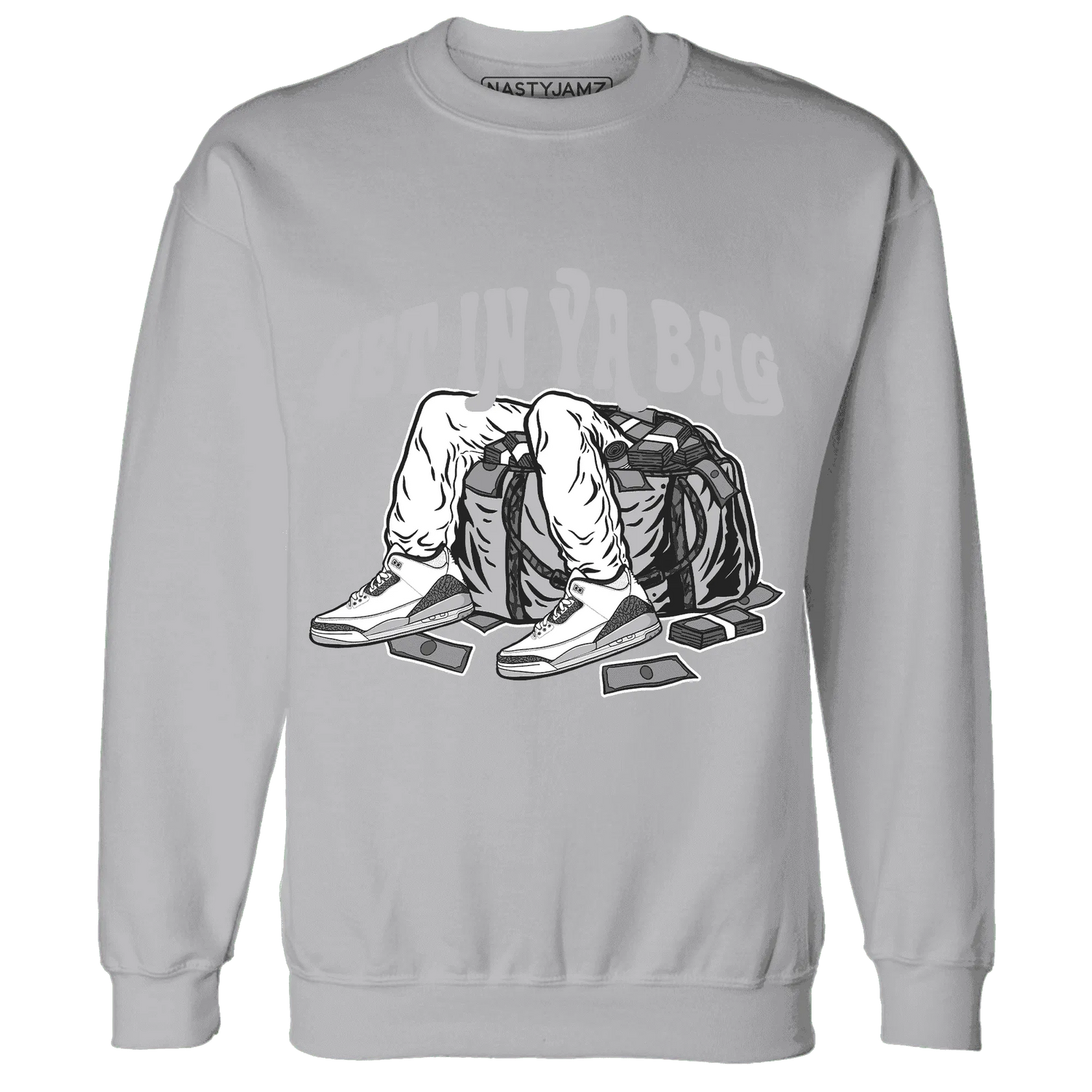 Cement-Grey-3s-Sweatshirt-Match-Get-In-Ya-Bag