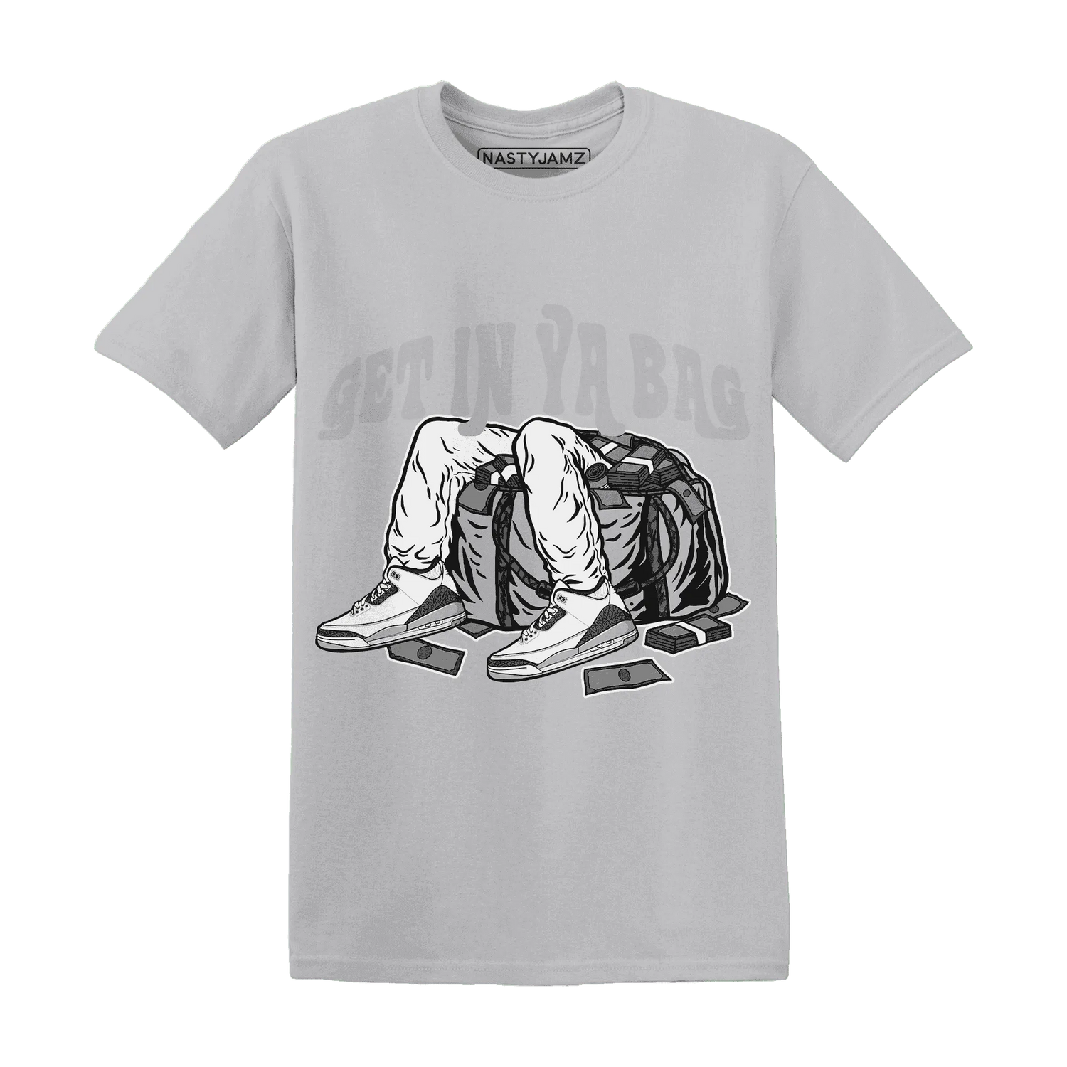 Cement-Grey-3s-T-Shirt-Match-Get-In-Ya-Bag
