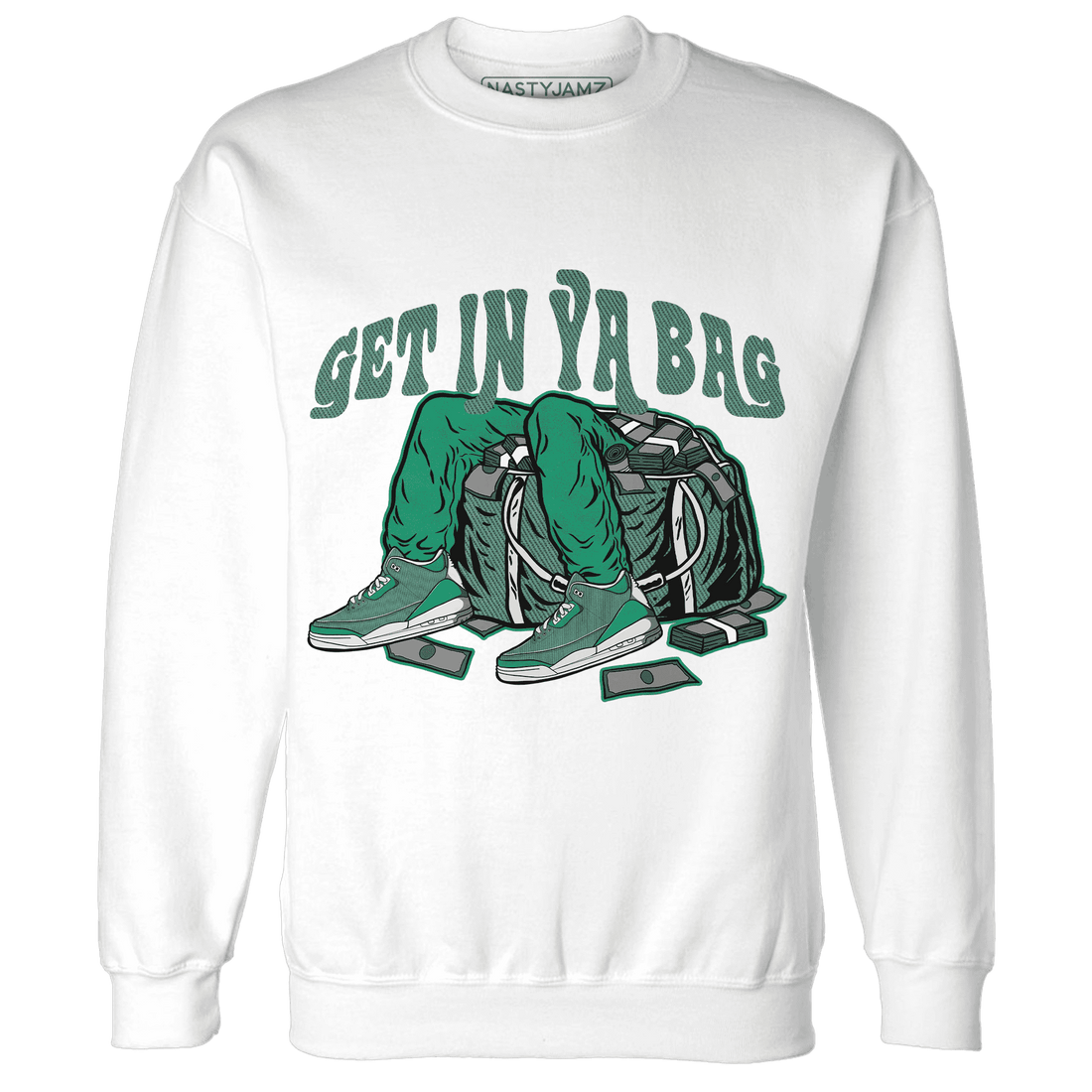 Nina CN Abney 3s Sweatshirt Match Get In Ya Bag - NastyJamz