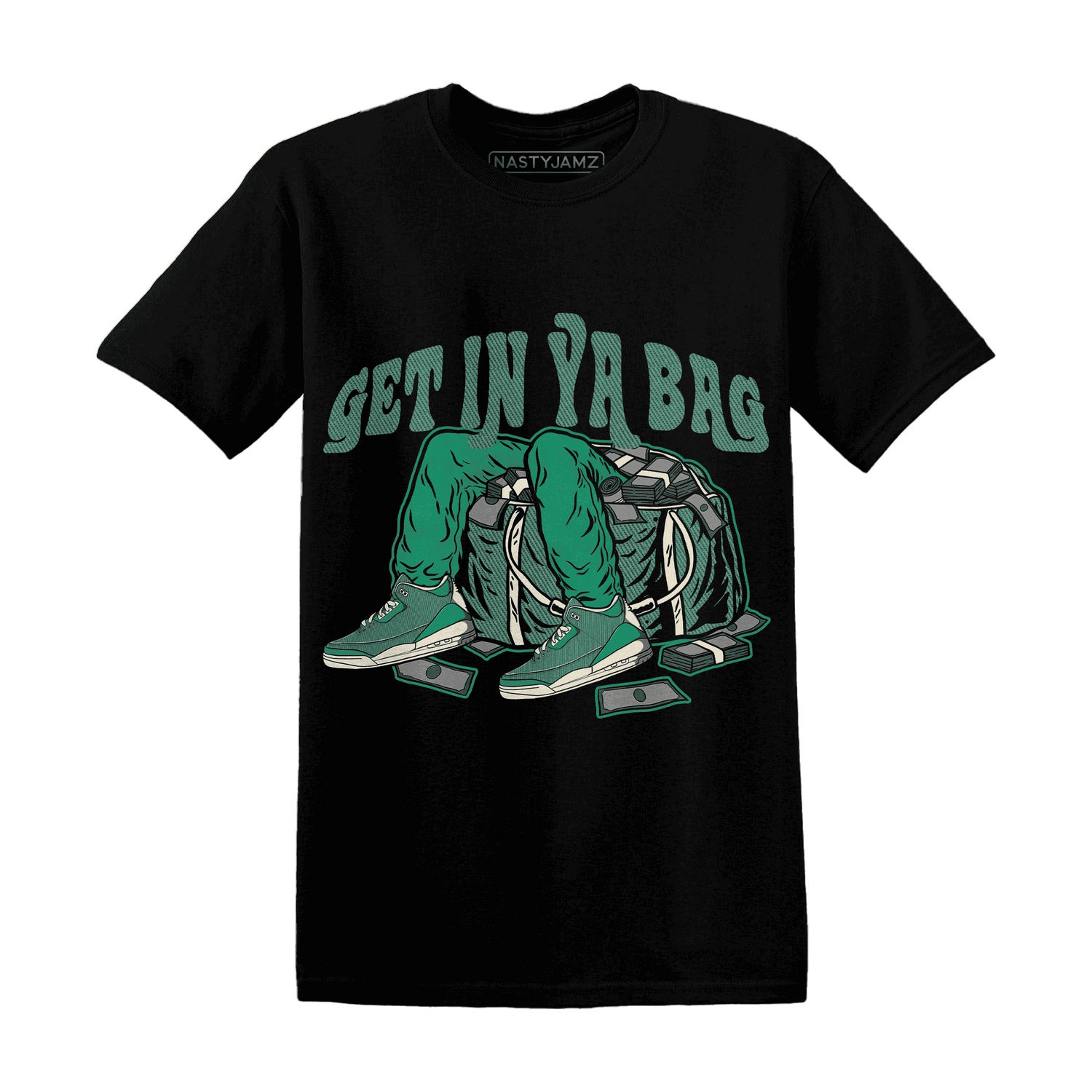 Nina CN Abney 3s T Shirt Match Get In Ya Bag - NastyJamz