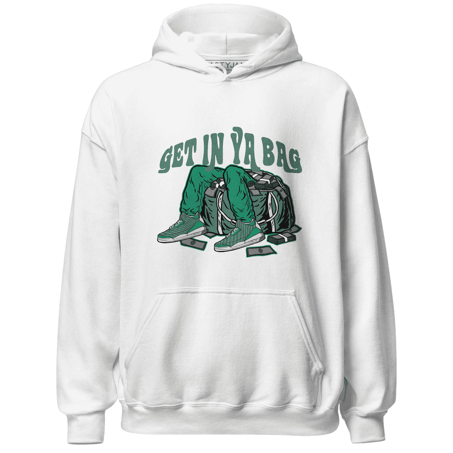 Nina CN Abney 3s Hoodie Match Get In Ya Bag - NastyJamz