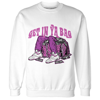 GS Hyper Violet 4s Sweatshirt Match Get In Ya Bag - NastyJamz