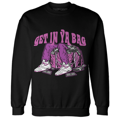 GS Hyper Violet 4s Sweatshirt Match Get In Ya Bag - NastyJamz