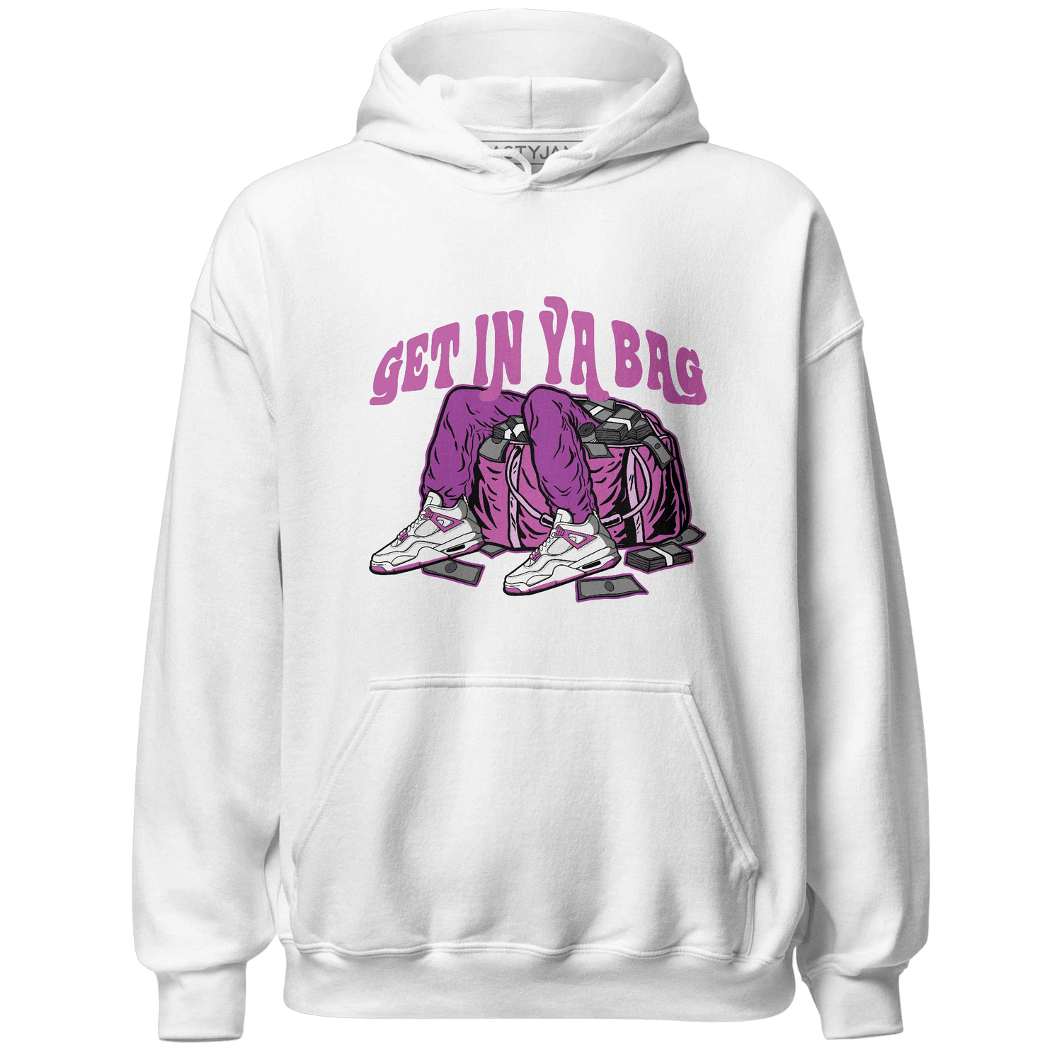GS Hyper Violet 4s Hoodie Match Get In Ya Bag - NastyJamz